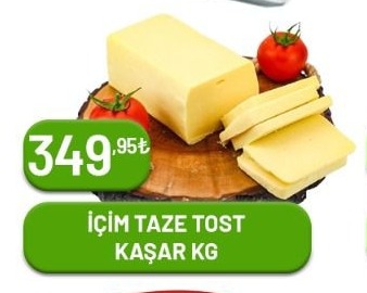 İçim Taze Tost Kaşar Kg