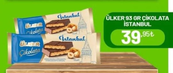 Ülker 93 Gr Çikolata Istanbul