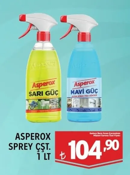 Asperox Sprey Çst. 1 Lt
