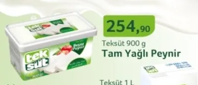 Teksüt 900 G Tam Yağlı Peynir