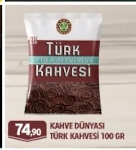 Kahve Dünyası Türk Kahvesi 100 Gr