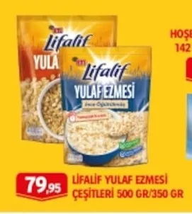 Lifalif Yulaf Ezmesi Çeşitleri 500 Gr/350 Gr
