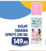 Uni Baby Kolay Tarama Spreyi 200 Ml