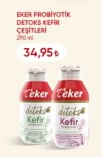 Eker Probiyotik Detoks Kefir Çeşitleri 290 Ml