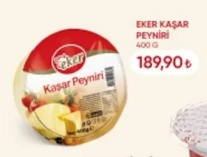 Eker Kaşar Peyniri 400 G