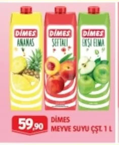 Dimes Meyve Suyu Çst. 1 L