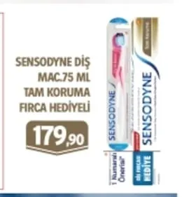 Sensodyne Diş Mac.75 Ml Tam Koruma Fırça Hediyeli