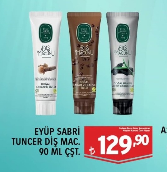Eyüp Sabri Tuncer Diş Mac. 90 Ml Çşt.