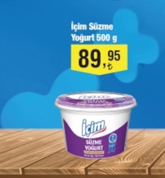 Içim Süzme Yoğurt 500 G