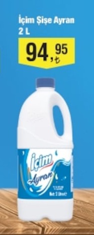 Içim Şişe Ayran 2 L