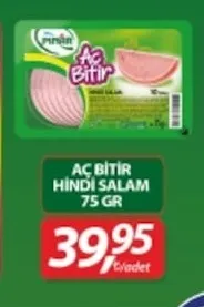 Aç Bitir Hindi Salam 75 Gr