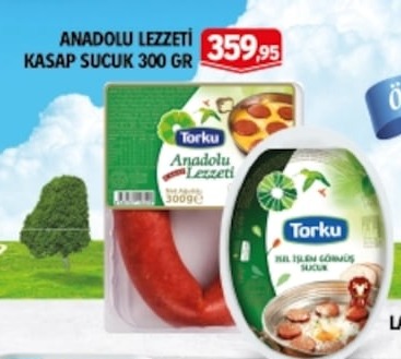 Torku Anadolu Lezzeti Kasap Sucuk 300 Gr