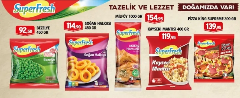 Superfresh Bezelye 450 Gr