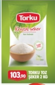 Torku Toz Şeker 2 Kg