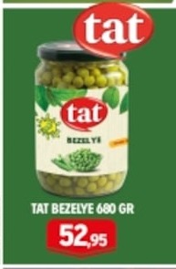 Tat Bezelye 680 Gr