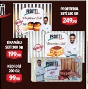 Pesotti Profiterol Seti 280 Gr