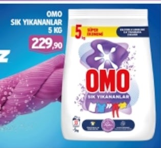 Omo Sık Yıkananlar 5 Kg