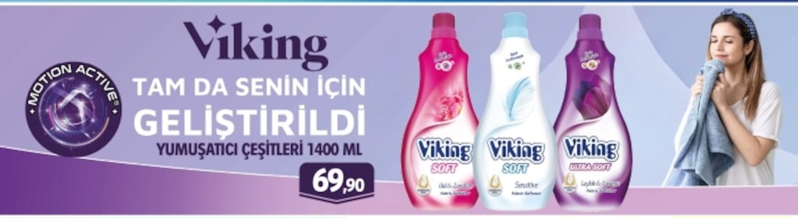 Viking Yumuşatıcı Çeşitleri 1400 Ml