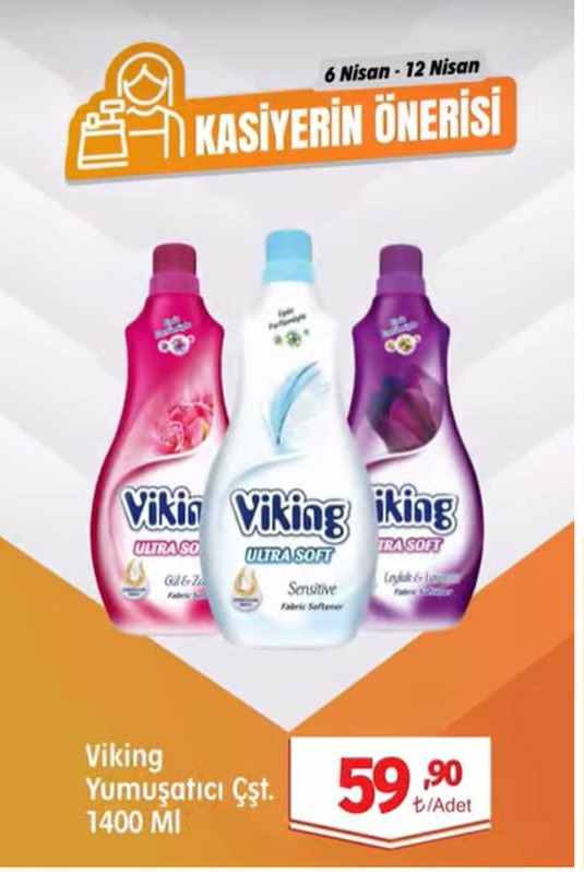 Viking Yumuşatıcı Çşitleri 1400 Ml