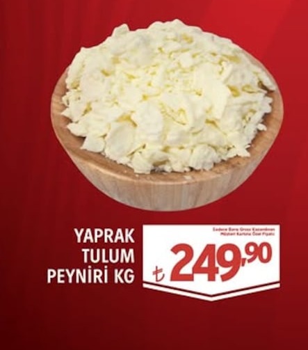 Yaprak Tulum Peyniri Kg