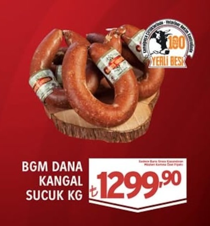 Bgm Dana Kangal Sucuk Kg