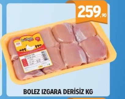 Bolez Izgara Derisiz Kg