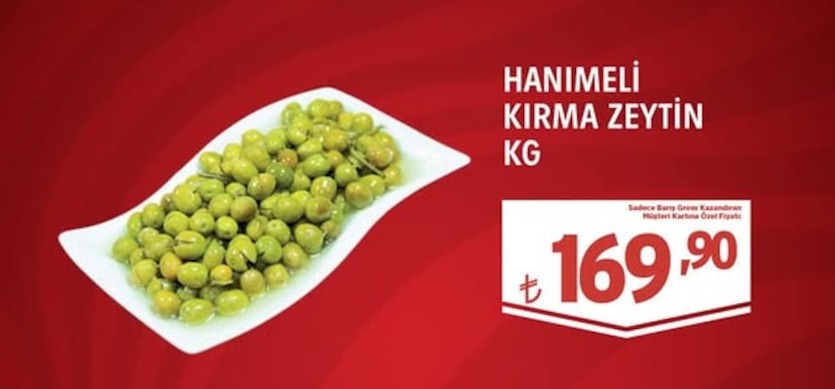 Hanımeli Kırma Zeytin Kg