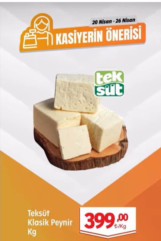 Teksüt Klasik Peynir Kg