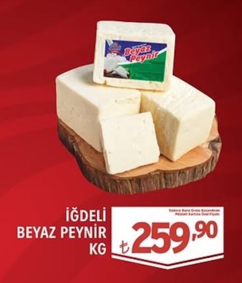 İğdeli Beyaz Peynir Kg
