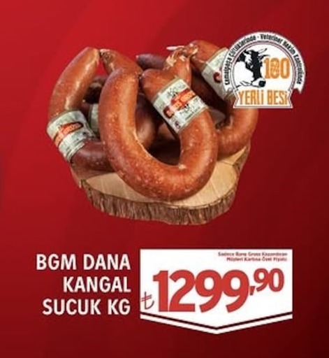 Bgm Dana Kangal Sucuk Kg