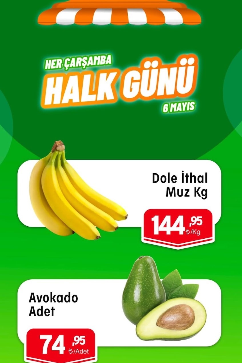 Dole İthal Muz Kg