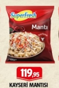 Superfresh Kayseri Mantisi