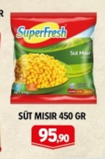 Superfresh Süt Mısır 450 Gr