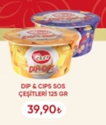 Teker Dip & Cips Sos Çeşitleri 125 Gr
