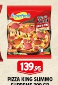Superfresh Pizza King Slimmo Supreme 300 Gr