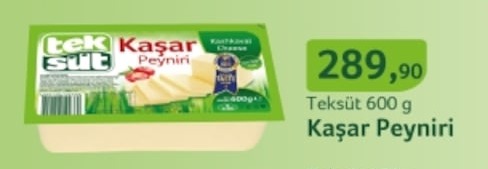 Teksüt 600 G Kaşar Peyniri