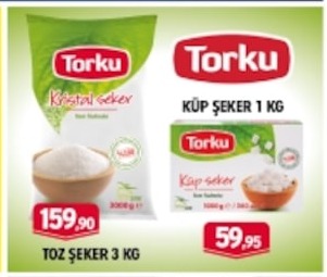 Torku Toz Şeker 3 Kg