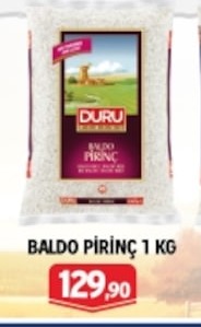 Duru Baldo Pirinç 1 Kg