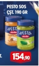 Barilla Pesto Sos Çşt. 190 Gr