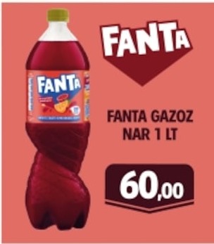 Fanta Gazoz Nar 1 Lt