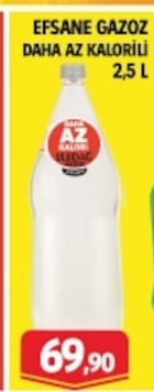 Efsane Gazoz Daha Az Kalorili 2,5 L