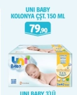 Uni Baby Kolonya Çst. 150 Ml