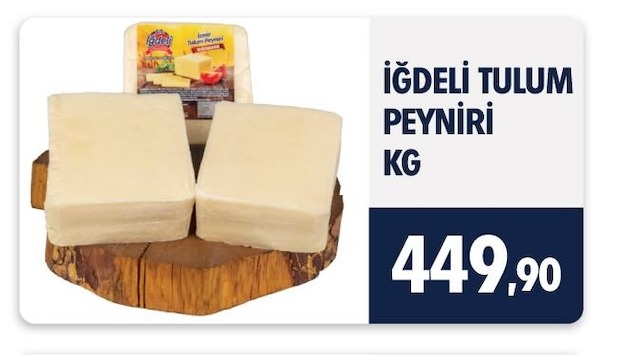 İğdeli Tulum Peyniri Kg