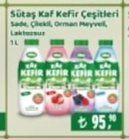 Sütaş Kaf Kefir Çeşitleri 1L