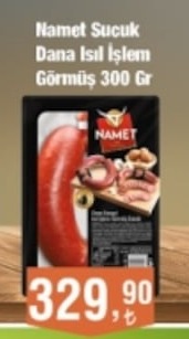 Namet Sucuk Dana Isıl İşlem Görmüş 300 Gr