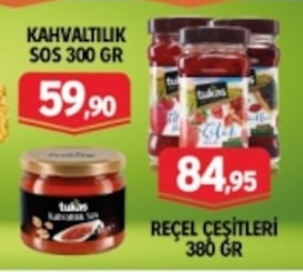 Tüküş Kahvaltılık Sos 300 Gr