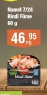 Namet 7/24 Hindi Füme 60 G