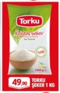 Torku Kristal Şeker 1 Kg