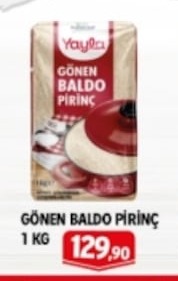 Yayla Gönen Baldo Pirinç 1 Kg