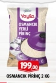 Osmancik Pirinç 2 Kg